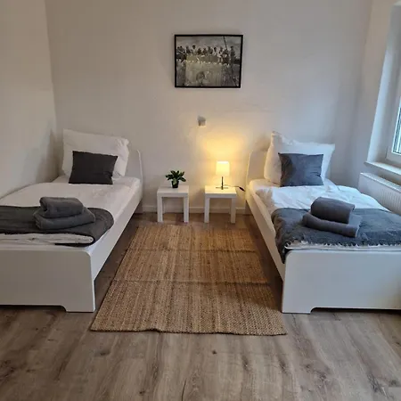 Ubytování v soukromí Zentrale Ideal Fuer Monteure, Messe & Urlaub *