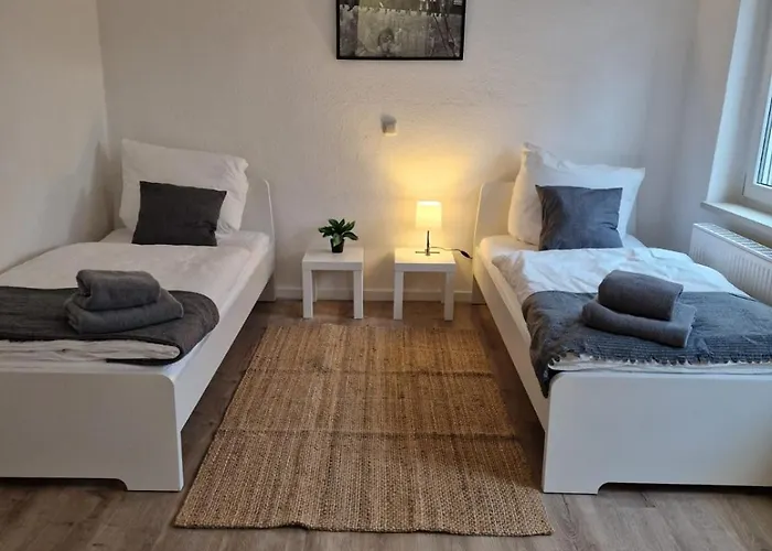 Ubytování v soukromí Zentrale Ideal Fuer Monteure, Messe & Urlaub *